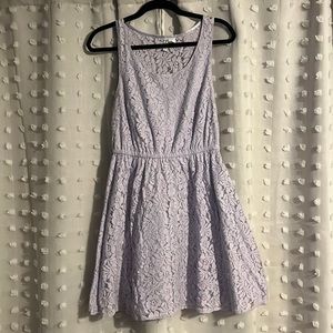 Divided by H&M Lavender Lace Dress Size 12